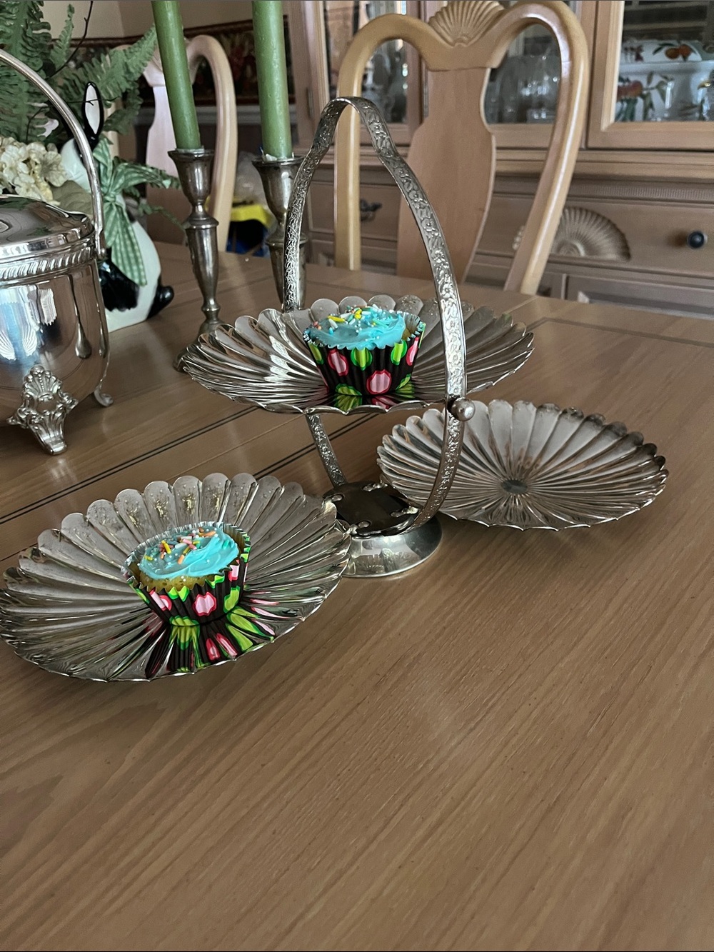 Vintage Tea Sandwich Server